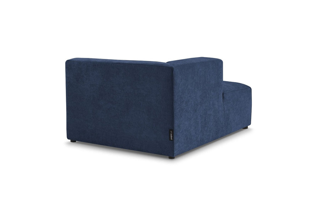 Méridienne Pour Canapé Modulable Megeve - Tissu Texturé - Angle Gauche