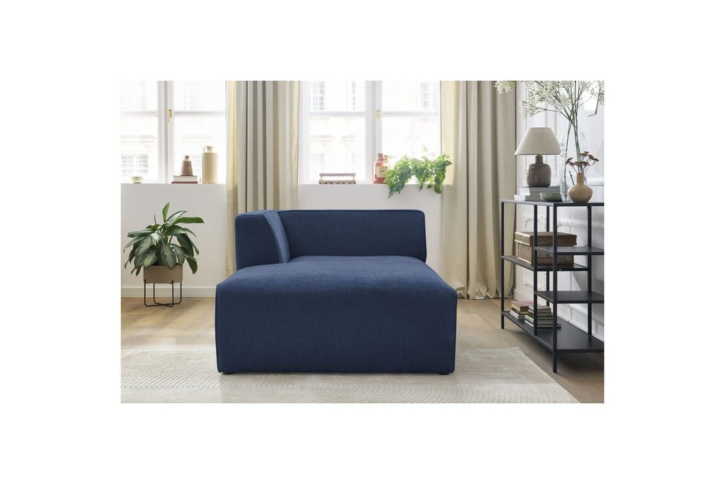 Méridienne Pour Canapé Modulable Megeve - Tissu Texturé - Angle Gauche