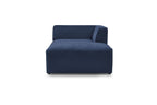 Chaise Longue for MEGEVE Modular Sofa - Textured Fabric - Right-Hand Corner