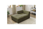 Méridienne Pour Canapé Modulable Megeve - Tissu Texturé - Angle Gauche