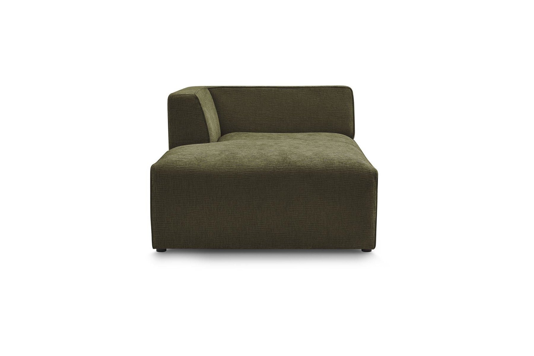 Méridienne Pour Canapé Modulable Megeve - Tissu Texturé - Angle Gauche