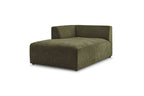 Méridienne Pour Canapé Modulable Megeve - Tissu Texturé - Angle Gauche