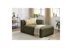 Chaise Longue for MEGEVE Modular Sofa - Textured Fabric - Right-Hand Corner