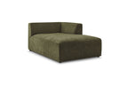 Chaise Longue for MEGEVE Modular Sofa - Textured Fabric - Right-Hand Corner