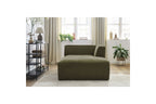 Chaise Longue for MEGEVE Modular Sofa - Textured Fabric - Right-Hand Corner