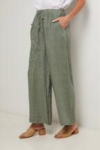 Pantalones - Caqui - Mujer