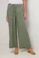 Pantalones - Caqui - Mujer