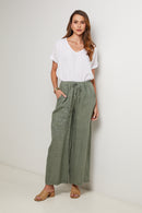 Pantalones - Caqui - Mujer