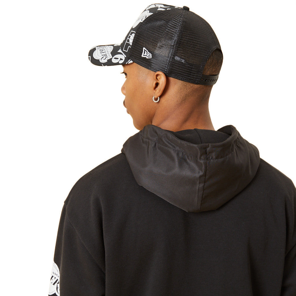 Sweat À Capuche New Era Print Nba Multi Logo