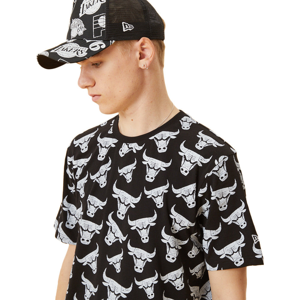 Tee-Shirt New Era Aop Distressed Logo Chibul