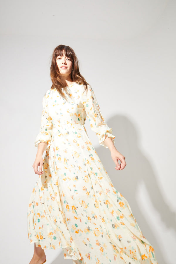 Maia Capucine Print Dress Made In Italy