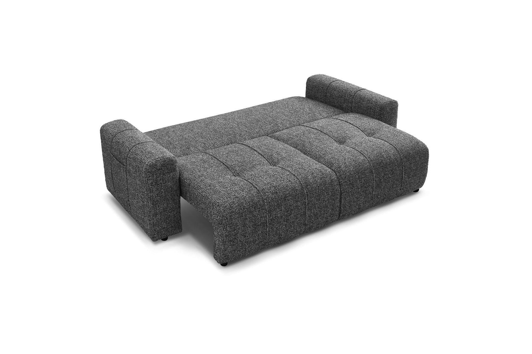 Straight Convertible Sofa with Storage Compartment Arsene