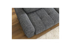 Straight Convertible Sofa with Storage Compartment Arsene
