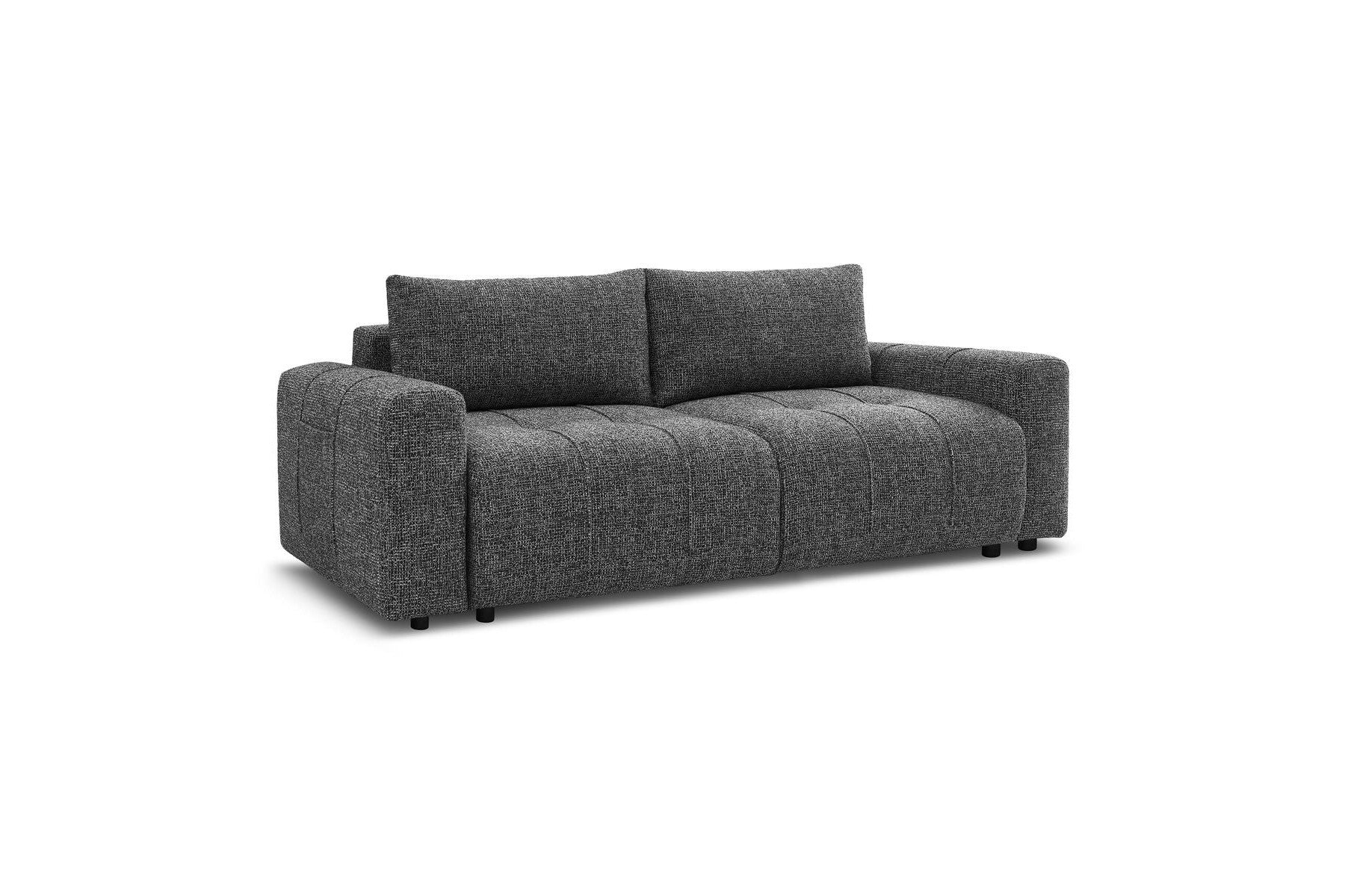 Straight Convertible Sofa with Storage Compartment Arsene