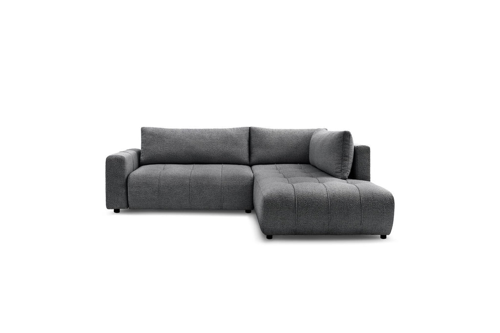 L-Shaped Corner Sofa Convertible with Storage Arsene - Right-Hand Corner