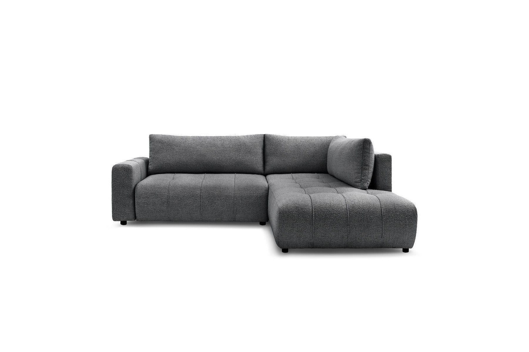 L-Shaped Corner Sofa Convertible with Storage Arsene - Right-Hand Corner