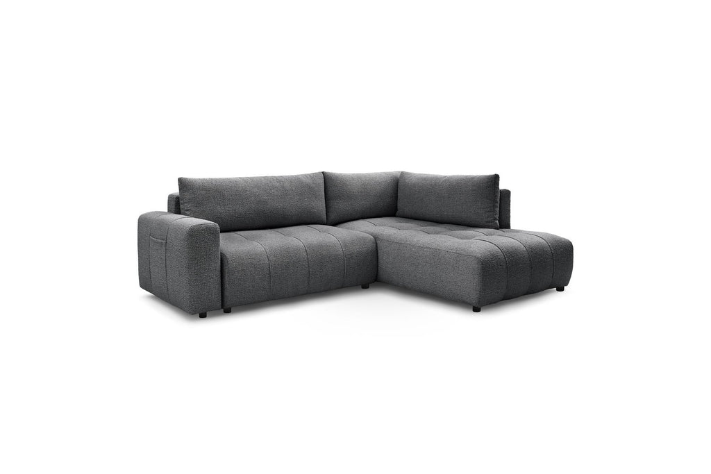 L-Shaped Corner Sofa Convertible with Storage Arsene - Right-Hand Corner