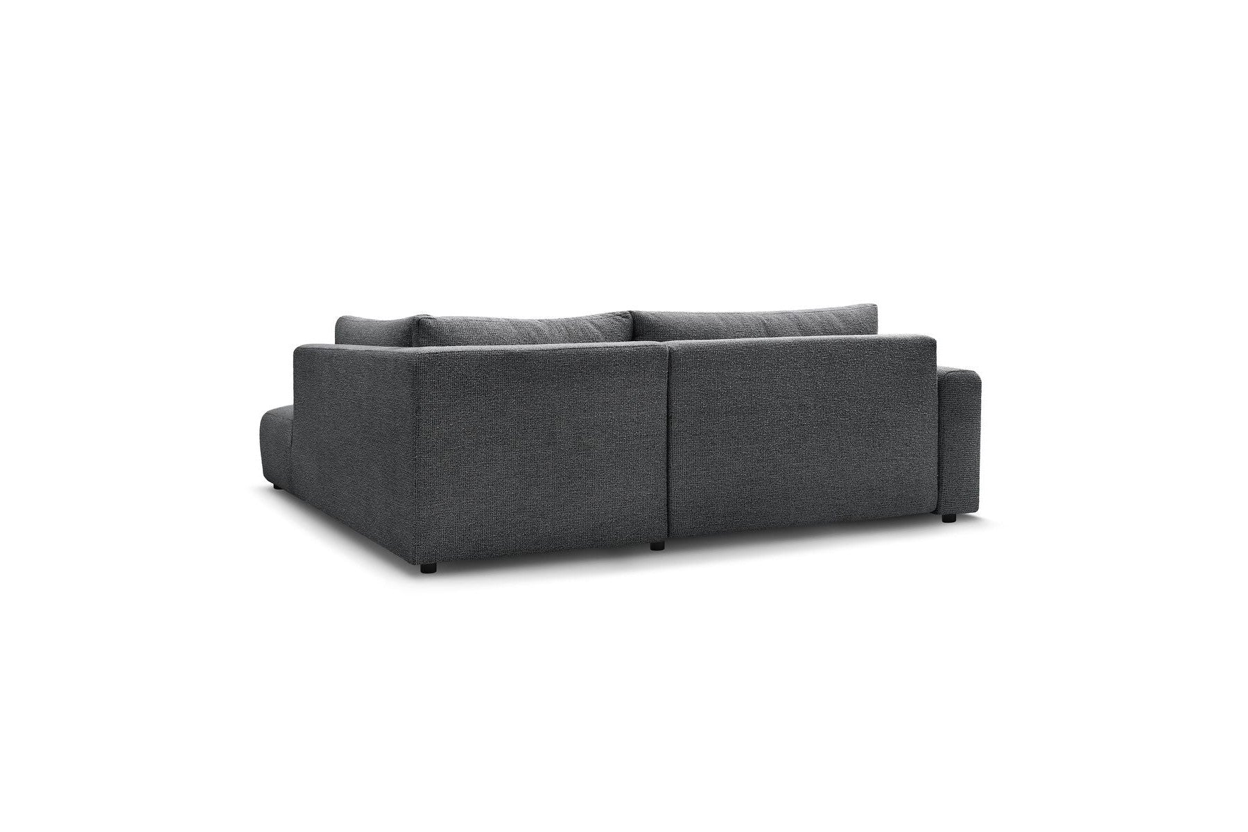 L-Shaped Corner Sofa Convertible with Storage Arsene - Right-Hand Corner