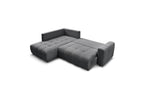 Canapé D'Angle L Convertible Coffre Arsene - Angle Gauche