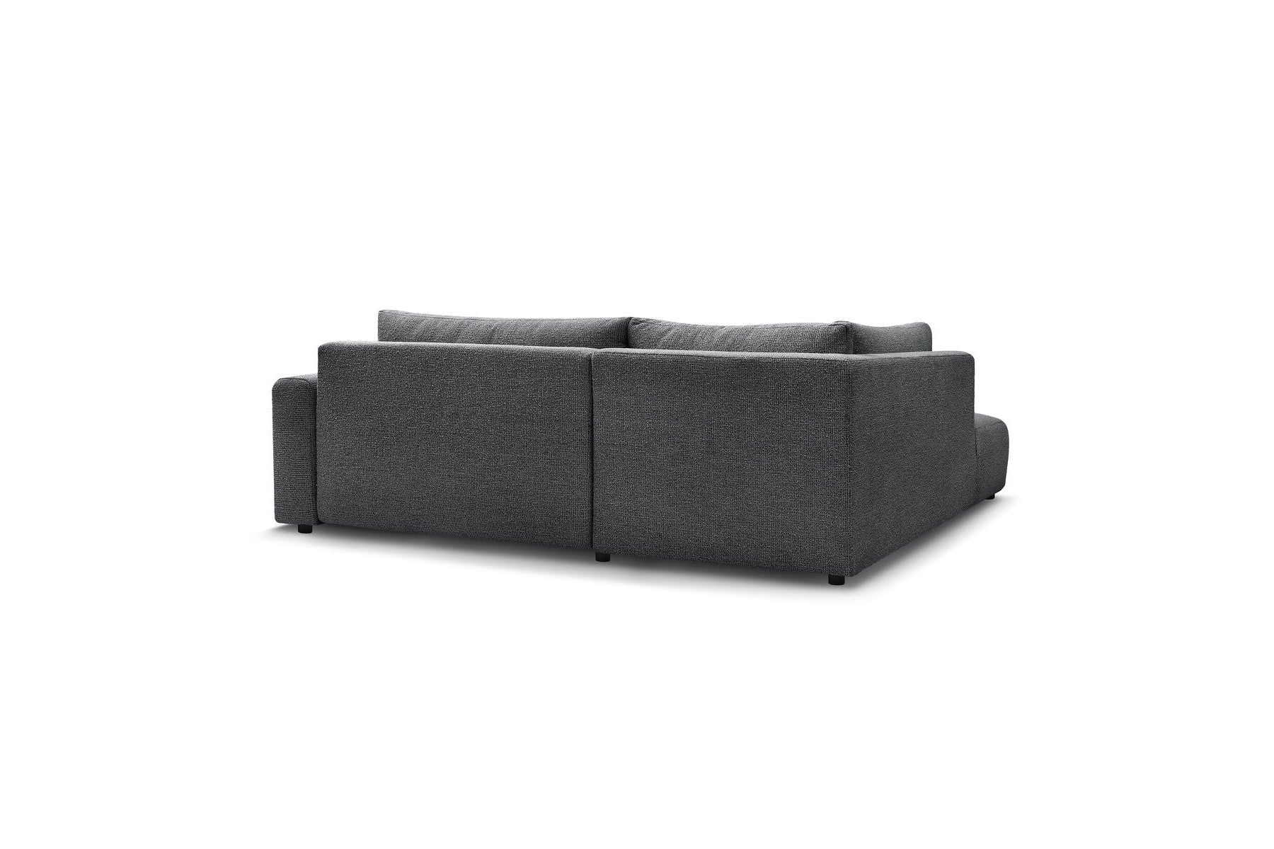 Canapé D'Angle L Convertible Coffre Arsene - Angle Gauche