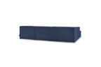 Fixed Panoramic Sofa - Megeve - Textured Fabric - Right-Hand Corner