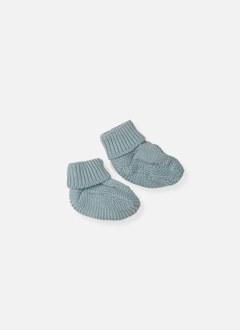 Pantuflas de Algodón Gatitos - Azul Danubio