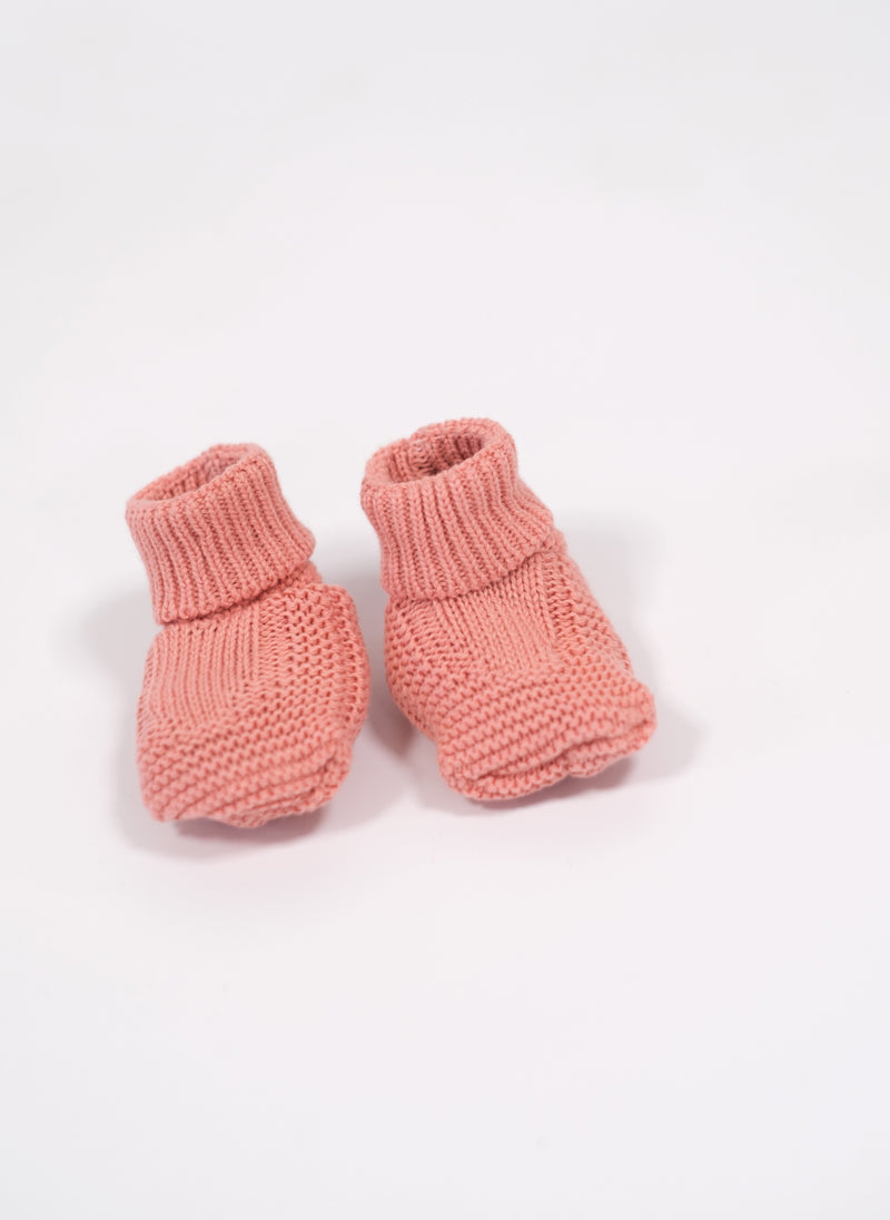 Chaussons En Coton Petits Chats - Bouton De Rose