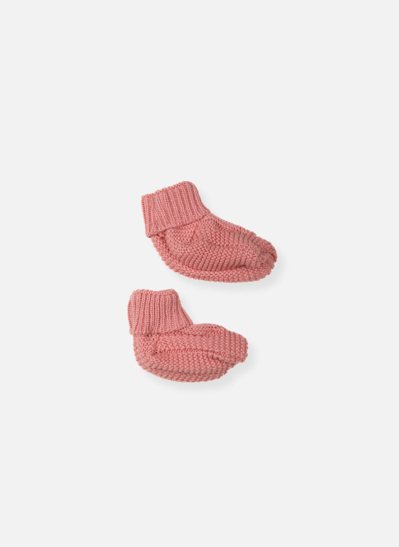 Chaussons En Coton Petits Chats - Bouton De Rose