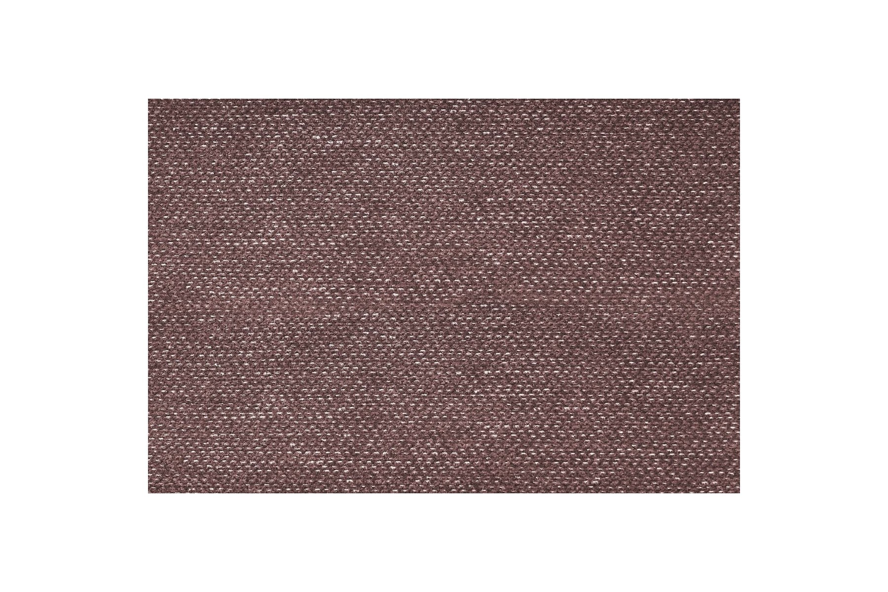 Canapé Panoramique Fixe - Megeve - Avec Pouf - Tissu Chiné - Angle Gauche