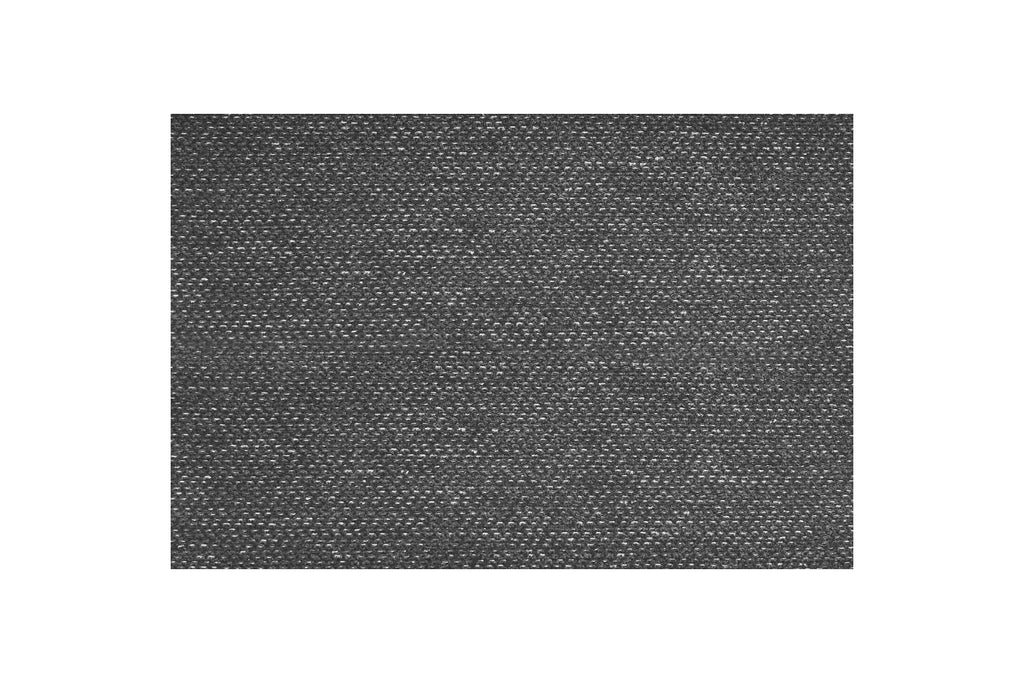 Canapé Panoramique Fixe - Megeve - Avec Pouf - Tissu Chiné - Angle Droit