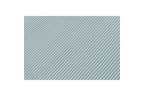 Canapé Panoramique Fixe - Megeve - Avec Pouf - Tissu Velours Côtelé - Angle Gauche