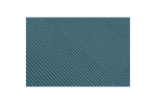 Canapé Panoramique Fixe - Megeve - Avec Pouf - Tissu Velours Côtelé - Angle Droit