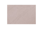 Canapé Panoramique Fixe - Megeve - Avec Pouf - Tissu Velours Côtelé - Angle Gauche