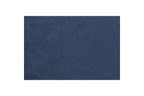 Fixed Panoramic Sofa - Megeve - With Pouffe - Textured Fabric - Right-Hand Corner