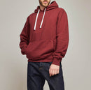 Hoodie Soajo bordeaux en jersey coton bio - 1