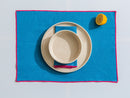 2 Sets De Table - Bleu/Fuchsia