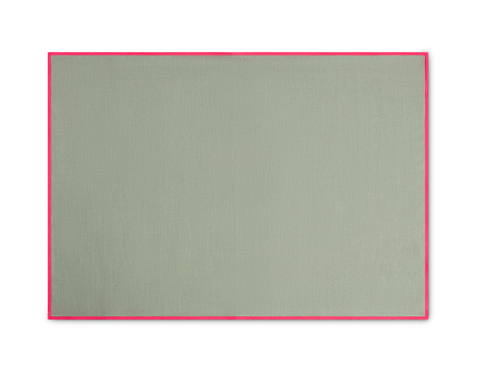 2 Sets De Table - Acqua/Fuchsia