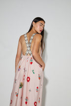 Maxi Dress Imprimé Madone Fabriqué Au Portugal