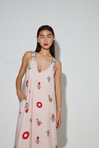 Maxi Dress Imprimé Madone Fabriqué Au Portugal