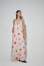 Maxi Dress Imprimé Madone Fabriqué Au Portugal