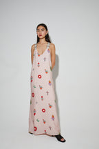Maxi Dress Imprimé Madone Fabriqué Au Portugal