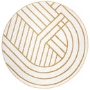 Tapis Luisa - Ecru/Ocre