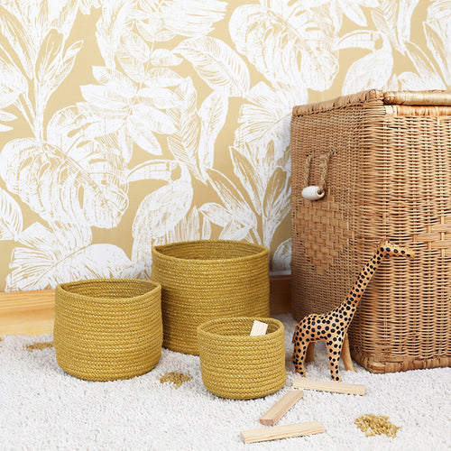 Ilse Storage Basket - Honey