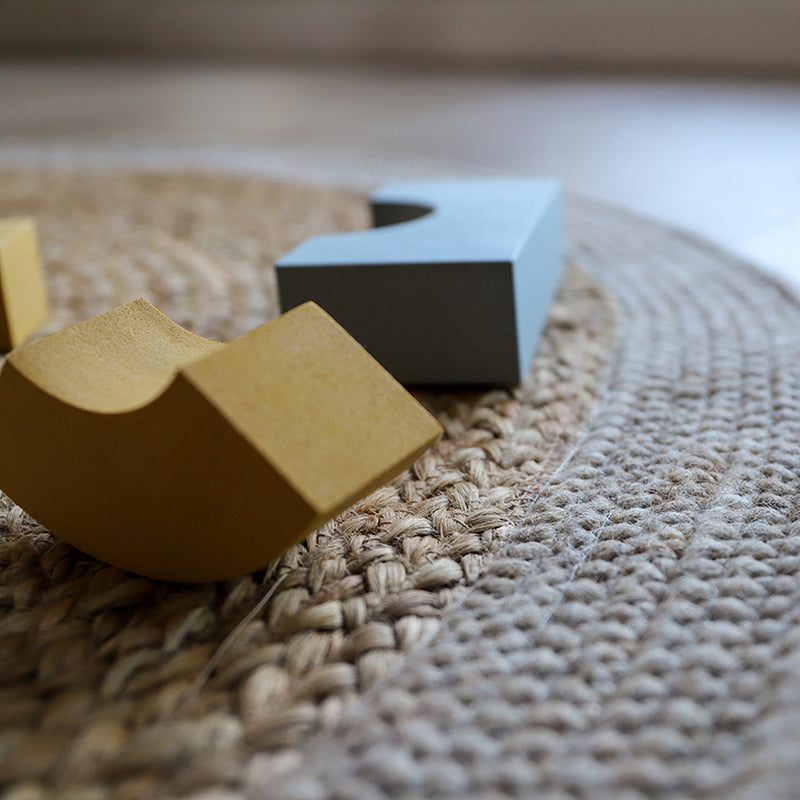 Tapis Yuhki - Natural Jute/Taupe