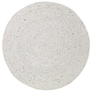 Tapis Rond Laine Feutrée Neethu Naturel M