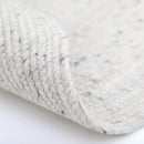 Tapis Rond Laine Feutrée Neethu Naturel M