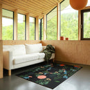 Tapis Design Oiseaux Outdoor Bloom M
