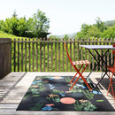 Tapis Design Oiseaux Outdoor Bloom M