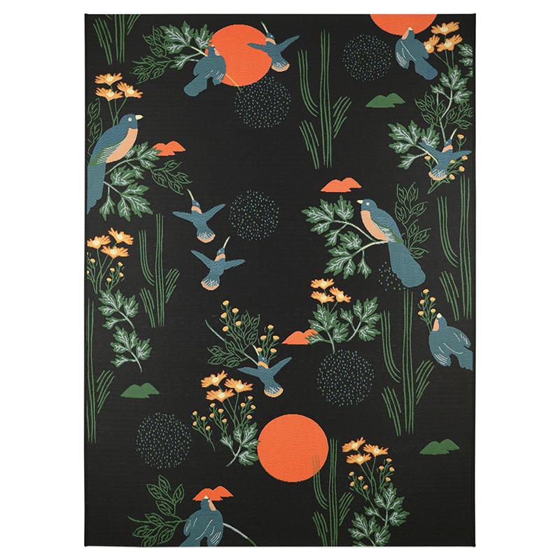 Tapis Design Oiseaux Outdoor Bloom M