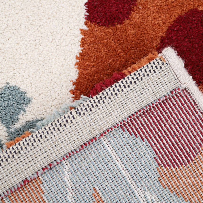 Tapis Nisu - Natural/Sienna/Green/Grey